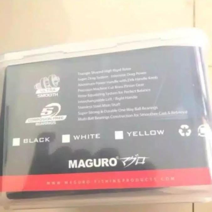 Reel Pancing Maguro Avengers 5Bb : 1000 - 8000 Black