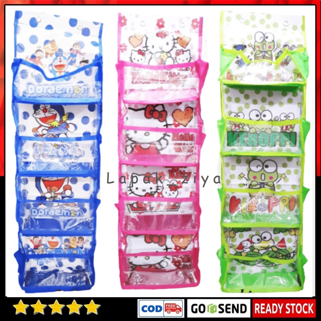 RAK KOSMETIK KARAKTER 4SUSUN TERMURAH / RAK GANTUNG RAK SET TEMPAT KOSMETIK RAK DAPUR RAK OBAT