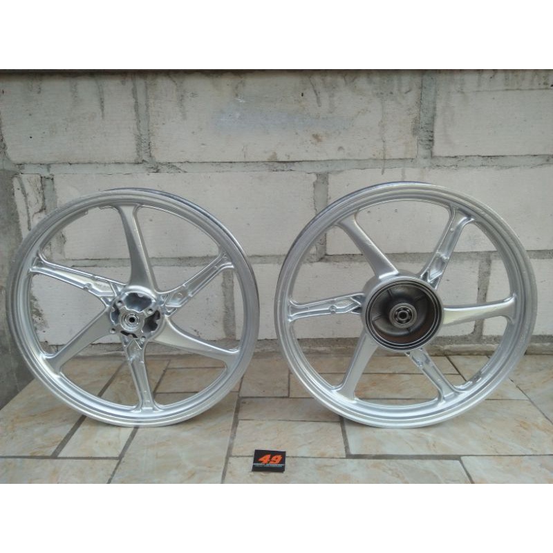 Velg pelek Jupiter caswell pnp fiz foswan sigma cripton Alfa Vega bebek yamaha