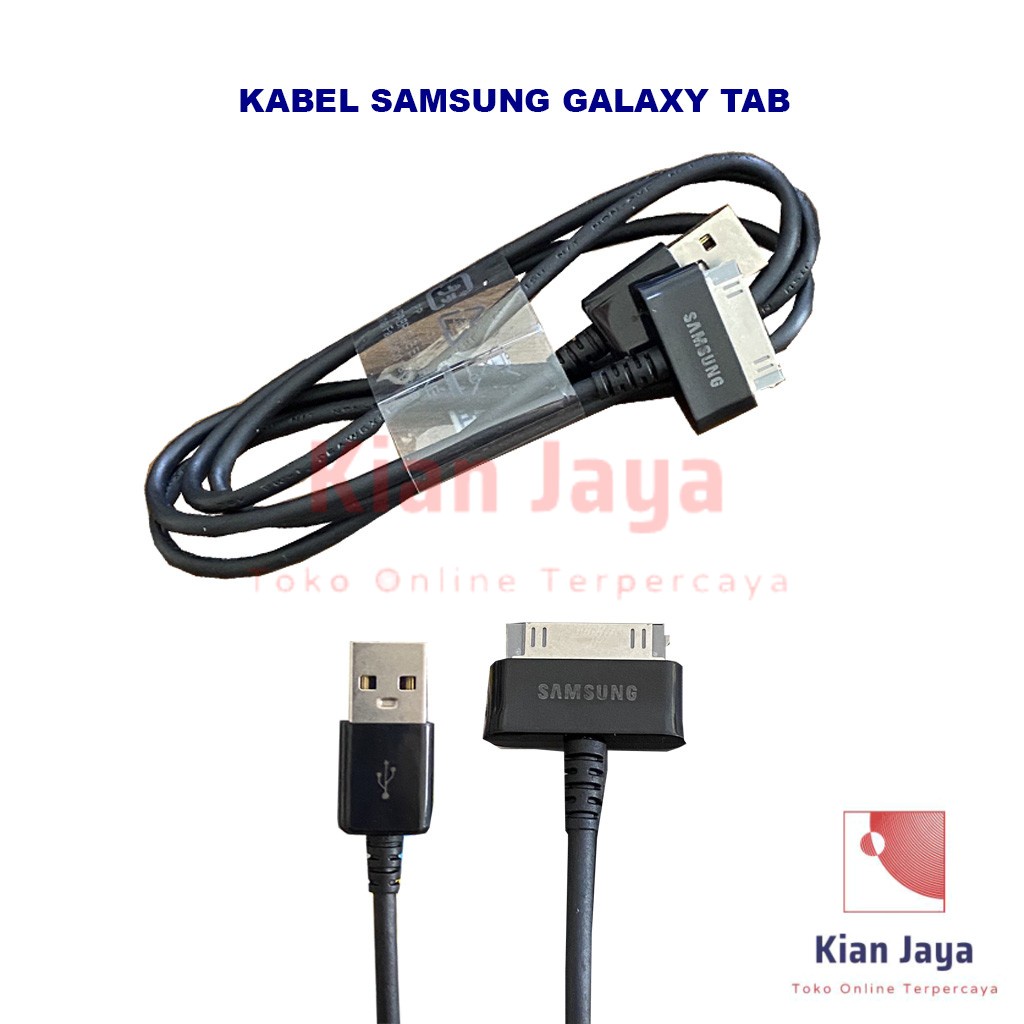 Travel Charger Galaxy Tab P1000 / Note 10.1 Inch N8000 / Tab 2 7 Inch P3100 ETA-P10X + Kabel Data ECB-DU4EWE Original OEM Casan Adaptor Charge TC