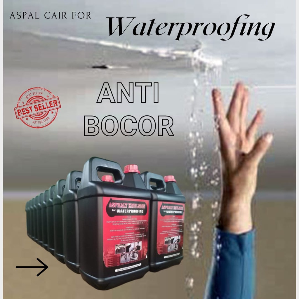 ASPAL CAIR ANTI BOCOR FOR WATERPROOFING 5KG