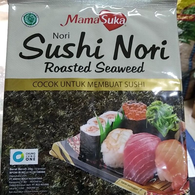 

Sushi Nori mamasuka 10 pcs