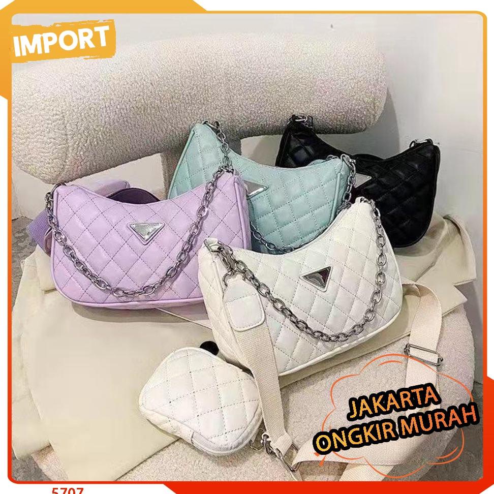 JAKARTA C 5707 TAS SELEMPANG BRANDED GROSIR IMPORT KOREA