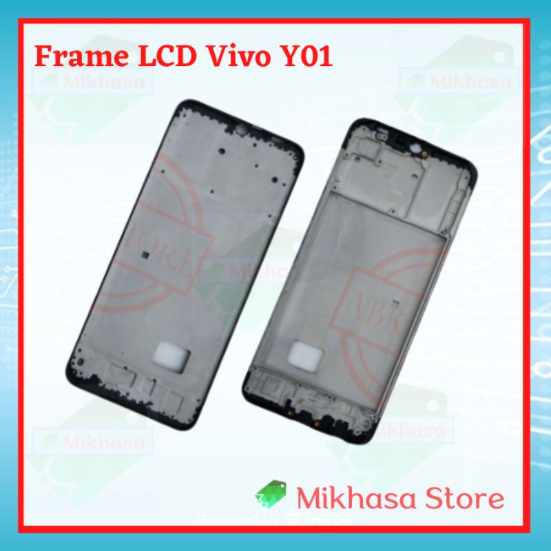 Tatakan Lcd Vivo Y01 Frame Tulang Tengah Vivo Y01