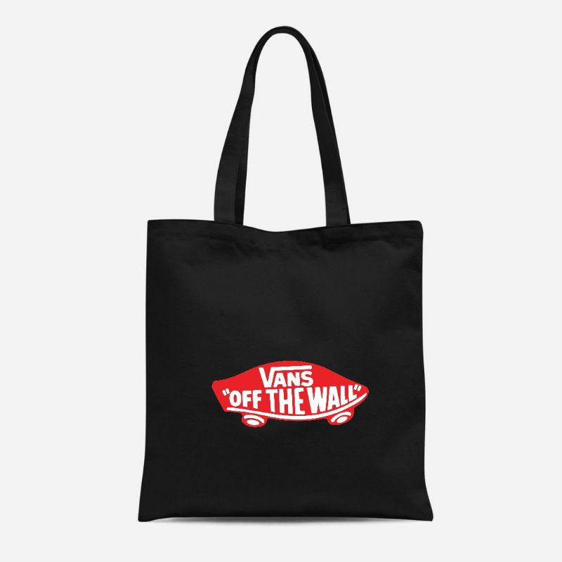 TOTE BAG KANVAS RESLETING PRIA WANITA VANS TERMURAH