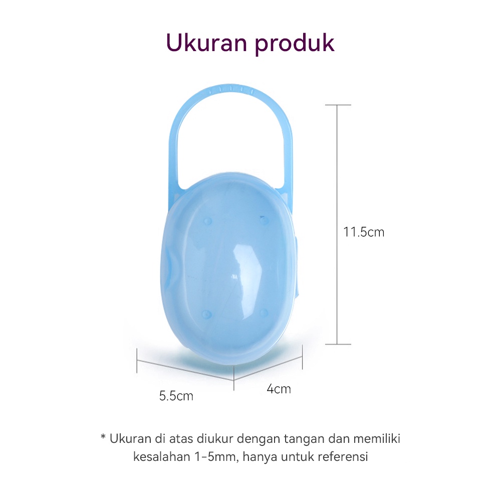 Lakhu Pacifier Case/ Kotak Empeng / Kotak wadah tempat Dot bayi