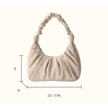 Tas Wanita selempang panjang pendek bahu korean cantik FT55 22 x 6 x 11 cm