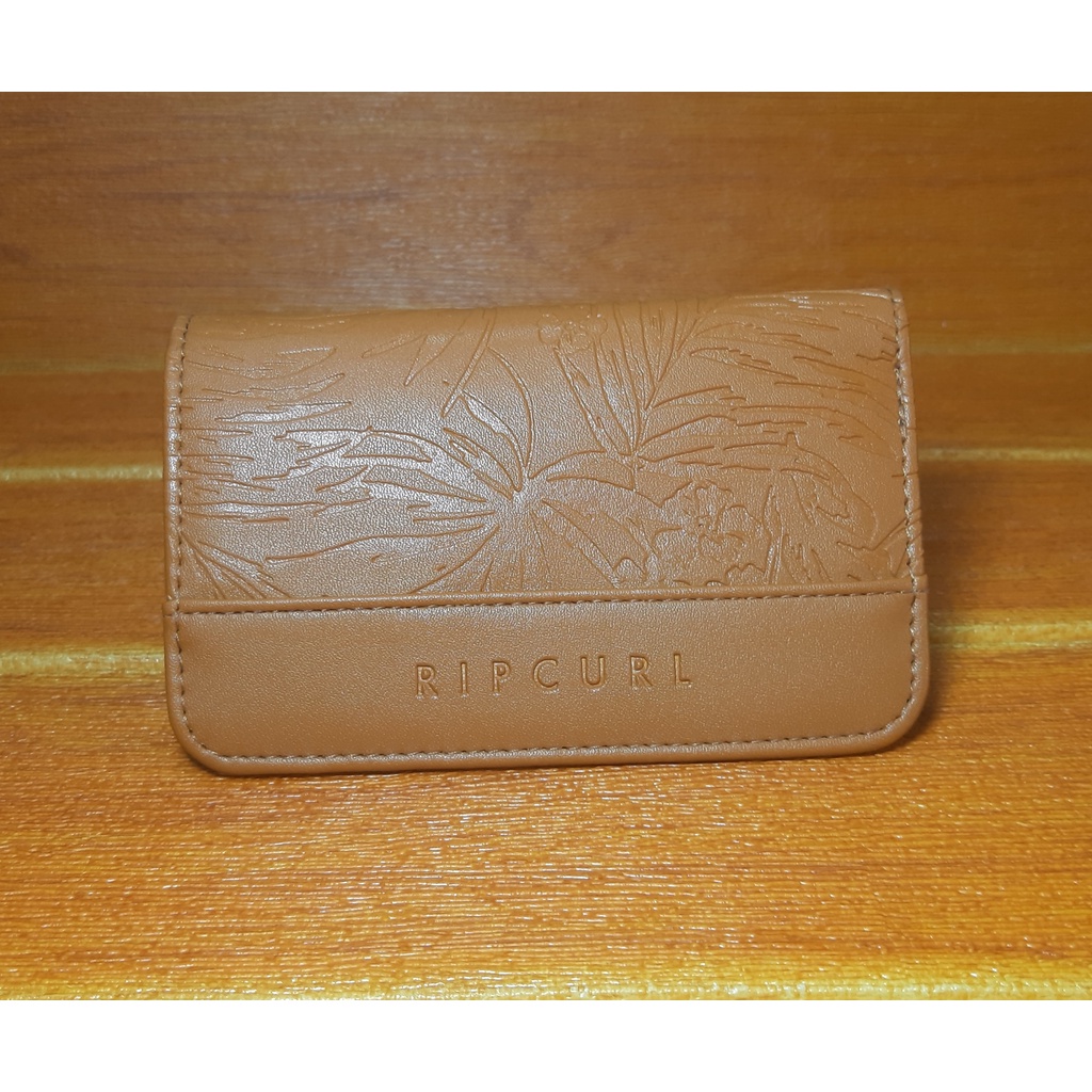 Dompet Wanita Ripcurl Original A22 Sun rays mid wallet - tan
