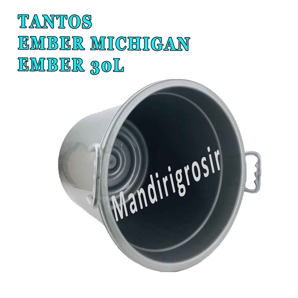 Ember Michigan * Tantos * Ember+Tutup Plastik * Ember Serbaguna 30 Liter