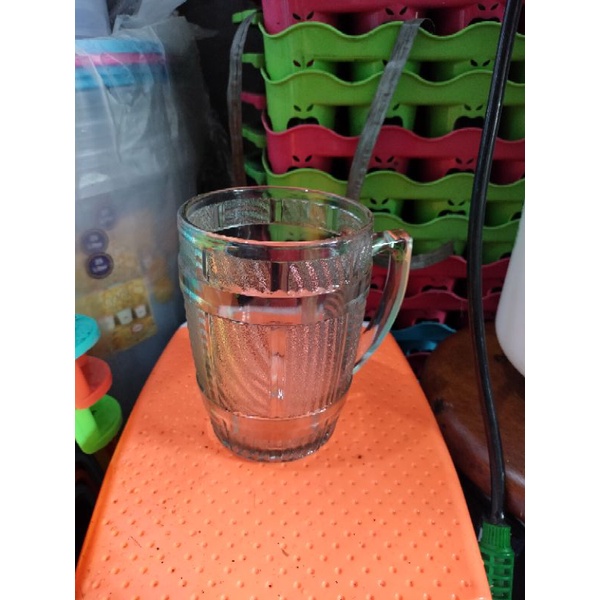 Gelas Mug Soda Besar Jumbo Kedaung Motif