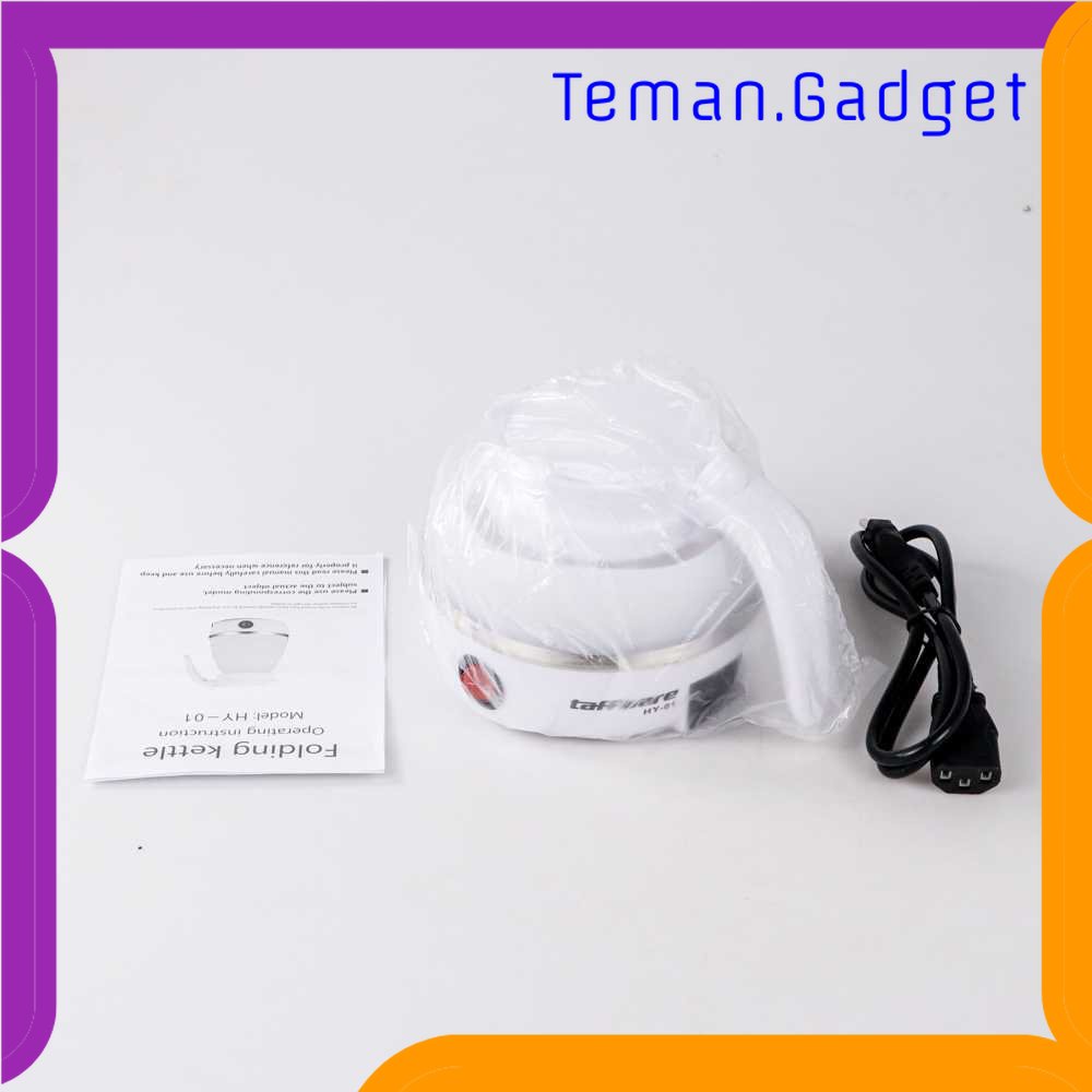 TG - DPR Taffware Electric Kettle Teko Listrik Foldable Collapsible 600ML 600W - HY-01