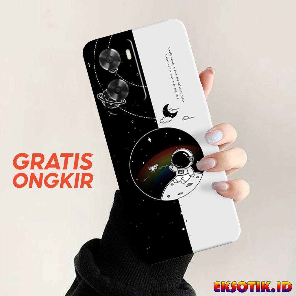 Case Oppo A57 2022 - Eksotik.id - Casing Oppo A57 2022 - Case Astronaut - Skin Handphone - Silikon O