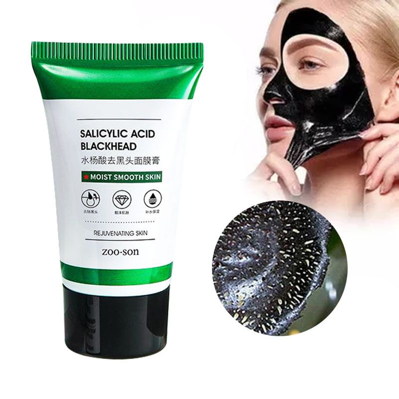 Zoo Son Masker Pengangkat Komedo Mengecilkan Pori-Pori / Masker Wajah Komedo / Zoo Son Salicylic Acid Blackhead / Masker Penghilang Komedo / Masker Pencabut Komedo / Masker Mencegah Minyak Berlebih Pada Wajah / Masker Menghilangkan Komedo / Blackhead Mask