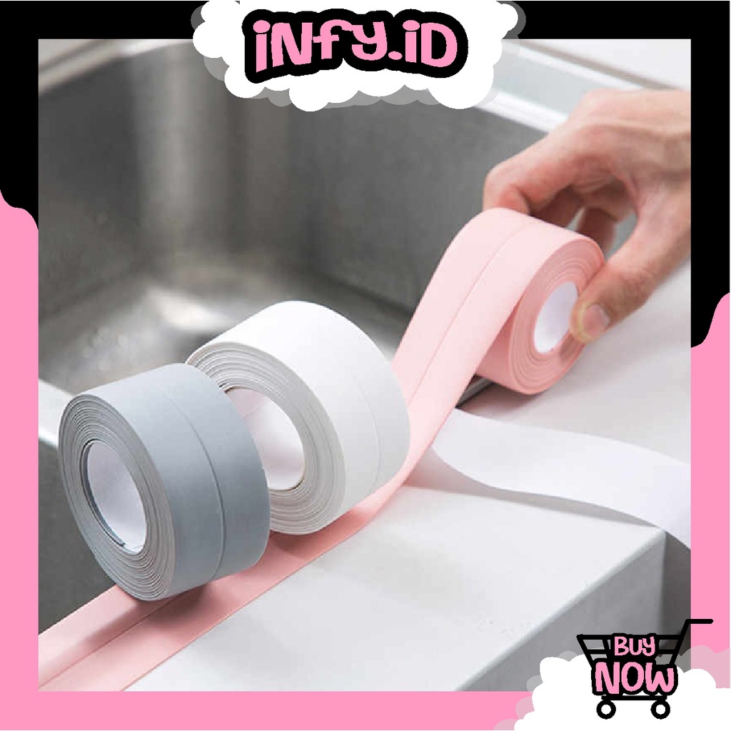 INFY - Seal Tape Protection Penutup Celah Siku Dan Karet Pengaman Serbaguna Solatip Penutup Celah R554