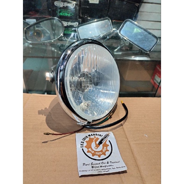 Lampu autopal h4 merk OKD pnp cb gl mp tiger