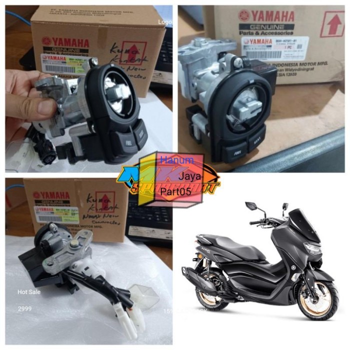 KUNCI KONTAK KEYLES REMOTE NEW NMAX ASLI ORIGINAL YAMAHA B6H H2501 01