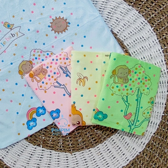 Handuk Mandi Bayi Microfiber Daya Serap Tinggi Lembut dan Halus Size 100x55 cm Merk Dragonfly Handuk mandi Anak Perlengkapan Mandi Bayi Baru Lahir New Born