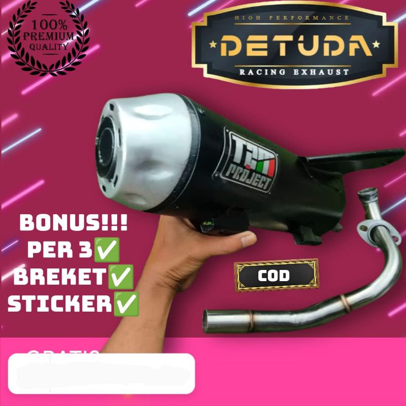 KNALPOT TZM KNALPOT TSUKIGI KNALPOT STANDART RACING BEAT MIO VARIO AEROX  NMAX DLL