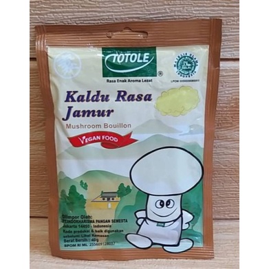 

Totole jamur/ penyedap rasa jamur/vegetarian food