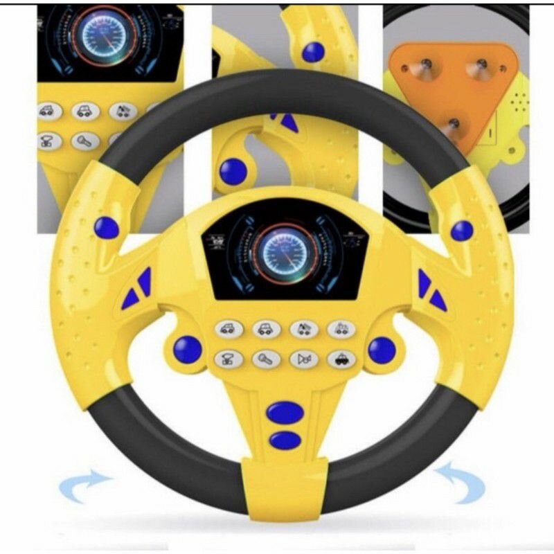 COD - SM88 - Mainan Setir Setiran Mobil mainan stir mobil steering wheel