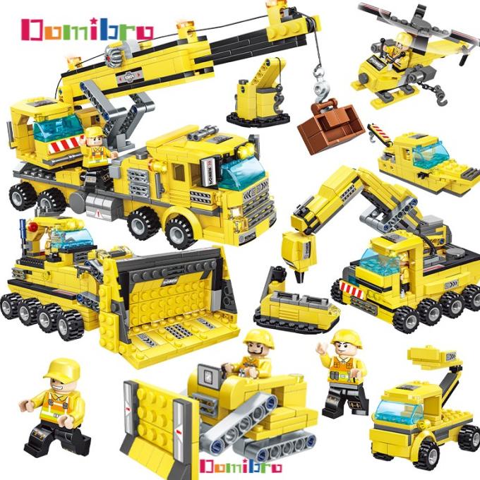 Mainan Brick 693Pcs Truk Blok Euukasi Lego Technic Derek Penggali