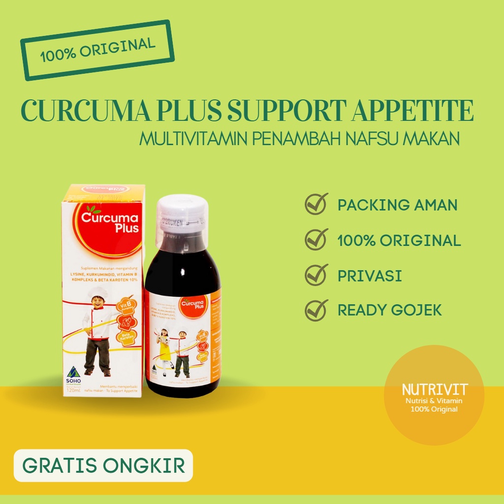 CURCUMA PLUS SYRUP SUPPORT APPETITE 60ML