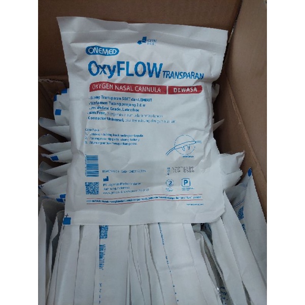 OXYFLOW DEWASA TRANSPARAN/SELANG OKSIGEN DEWASA OXYFLOW
