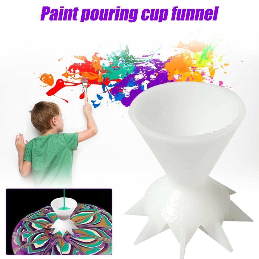 R-flower 2/3pcs/Set Cat Menuang Split Cup Kreatif Mini Split Cup Painting Pouring