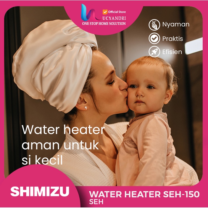 Pemanas Air Water Heater Listrik Shimizu SEH 150 50 Liter PREMIUM