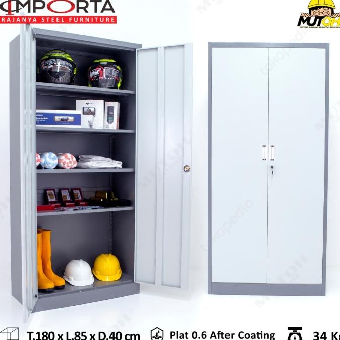 

BEST SELLER IMPORTA SC-A18 BT/MS LEMARI ARSIP BESI PINTU SWING PLAT DISCOUNT