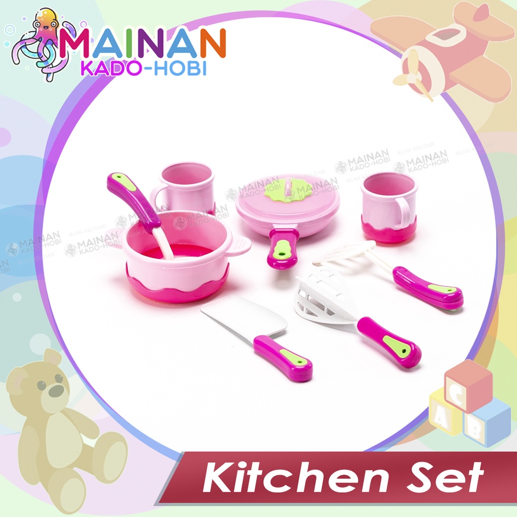 MAINAN ANAK PEREMPUAN KITCHEN SET ALAT MASAKAN DAPUR