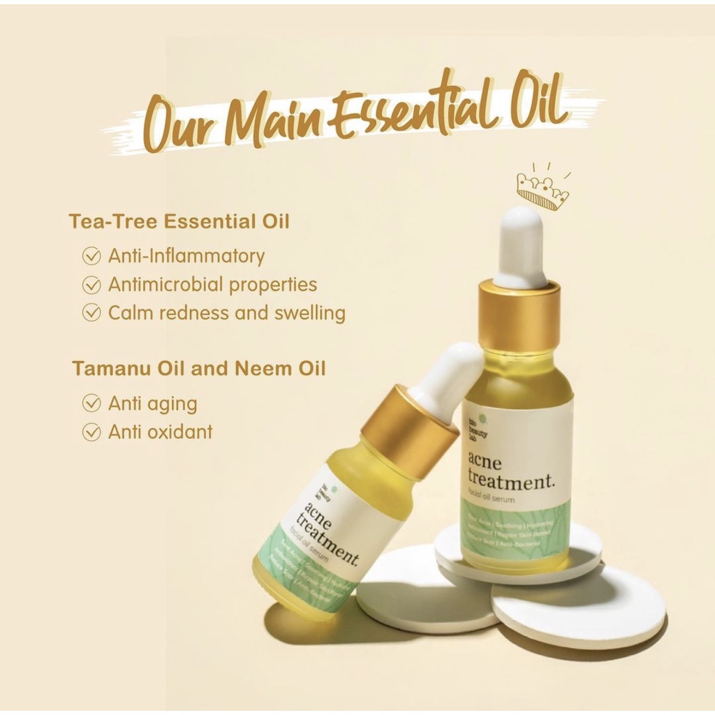 BIO BEAUTY LAB ACNE TREATMENT OIL -NJ