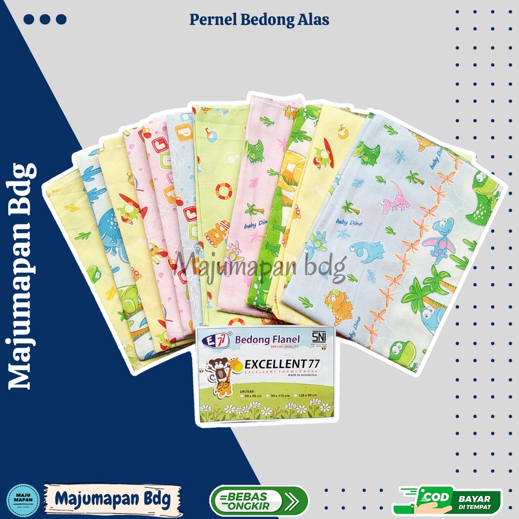 ZAK16 Grosir 6pc Pernel / Bedong Kain Bayi / Alas Ompol 90x110cm