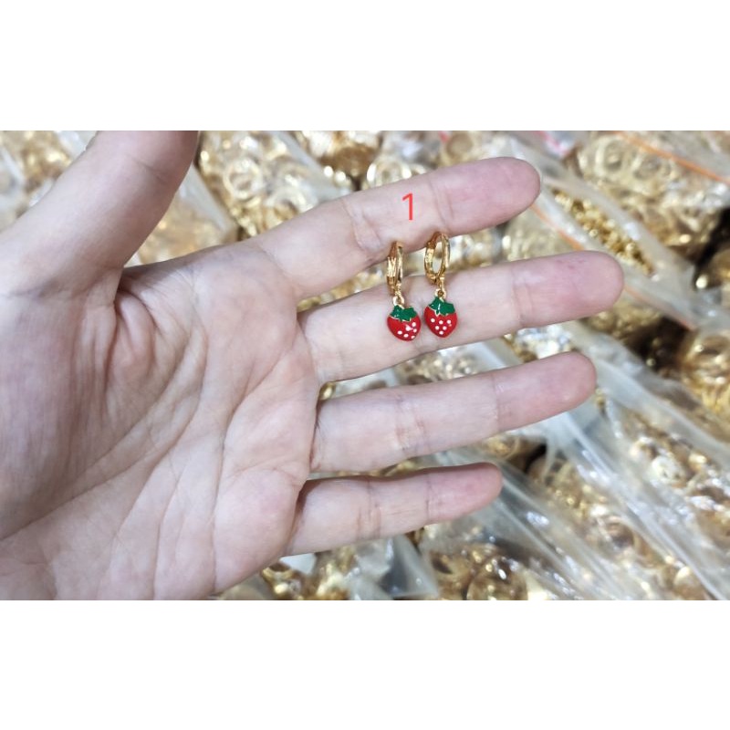 Fifi Fashion Anting Anak Lucu Model Perhiasan Antialergi A0021