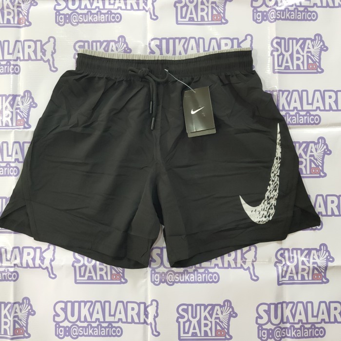 Celana Celana Lari Drifit Hitam