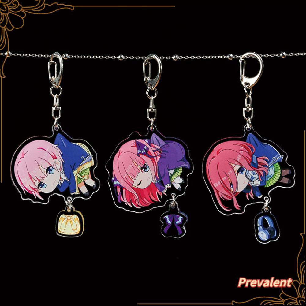 PREVA Keychain Itsuki Miku Ichika Nakano The Quintessential