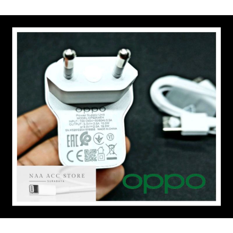 Charger OPPO ORIGINAL A55 A54 A53 A52 A91 A92 A5 A9 (2020) RENO 3 RENO 4F 18W 18WATT 30W 30WATT TYPE C