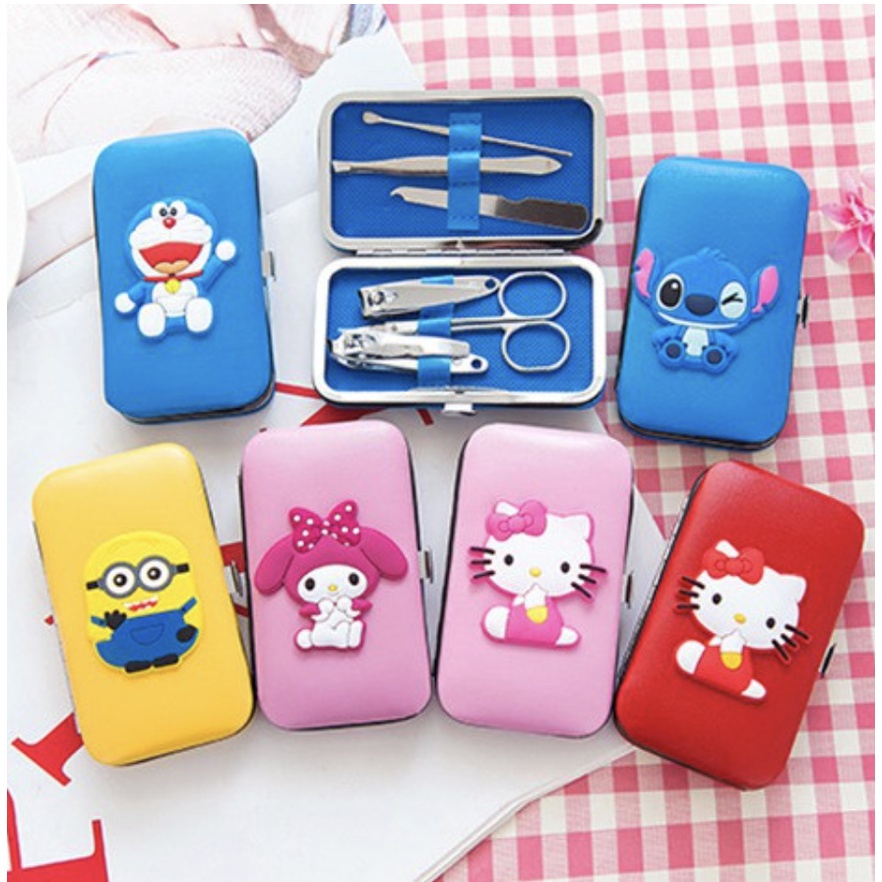 ELVA - Menicure Pedicure Set Karakter 7in1