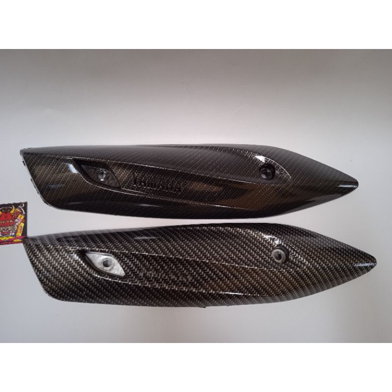tutup knalpot karbon tameng knalpot Mio j Mio gt Mio 125 Soul gt 125 M3 Fino fi 125