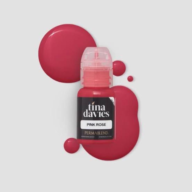 Tina Davies PINK ROSE sulam bibir ORIGINAL USA 15ML
