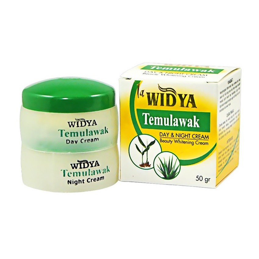 CREAM LA WIDYA PUTIH DAY &amp; NIGHT TEMULAWAK ORIGINAL BPOM - PEMUTIH WAJAH