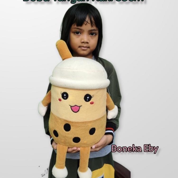 Boneka Boba Ada Tangan Dan Kaki Bisa Nyala Lampu LED Murah Lucu 35cm "KMT.10De22ᴰ"