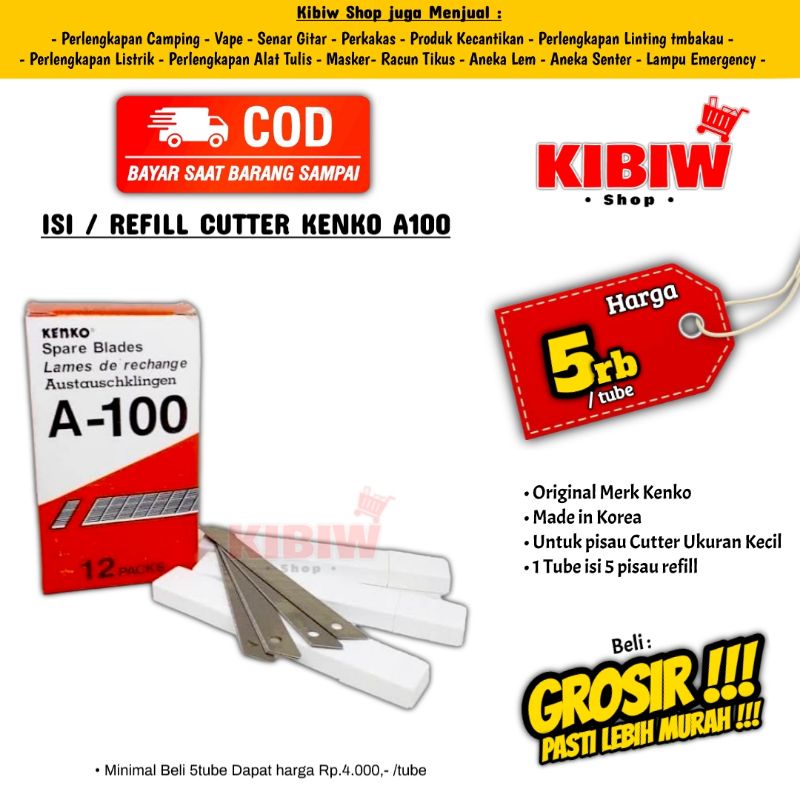 

Refil / isi ulang cutter mini kenko A100