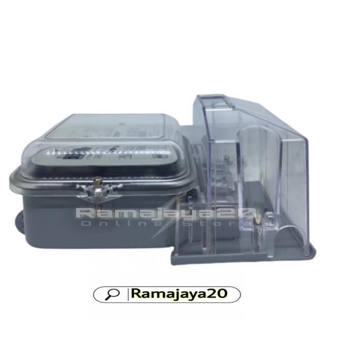 Tren Terbaru Kwh meter melcoinda / meteran listrik pembanding 1phasa 5.40a plus box mcb