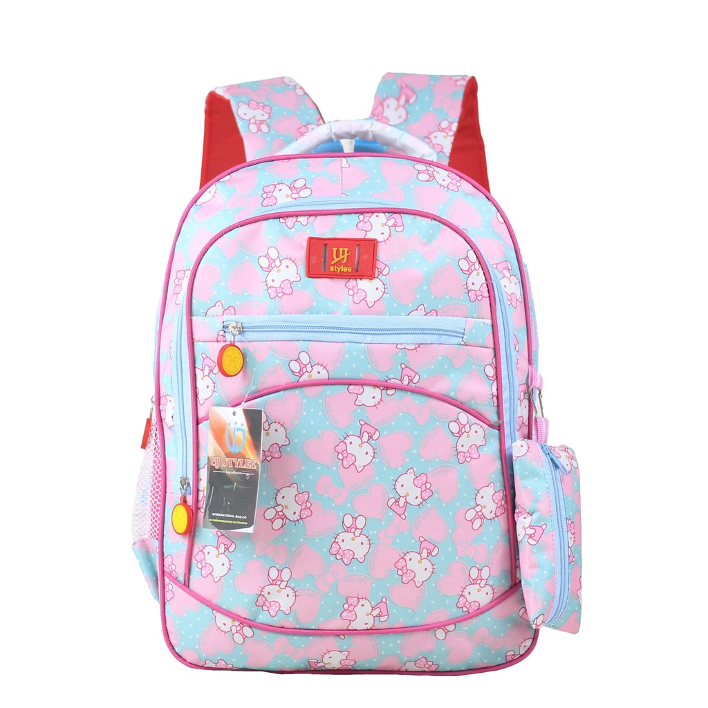 Tas Ransel Unicorn UJ Stylee Keren Cantik Backpack Gendong Anak Perempuan TK SD Lucu Imut Gambar Kartun