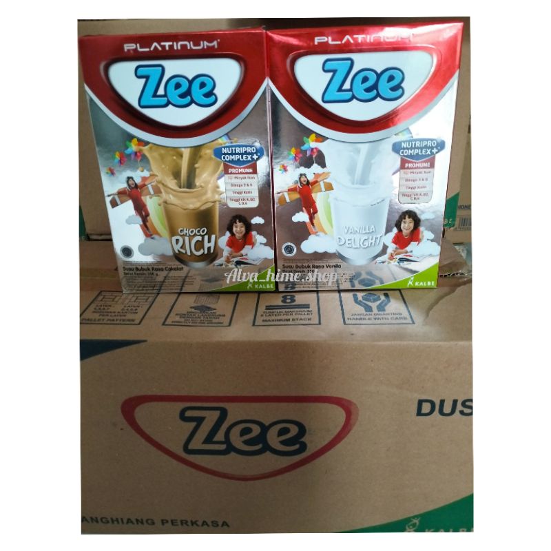 ZEE PLATINUM RASA VANILA DAN COKLAT 350 GRAM UNTUK USIA 3-12 TAHUN