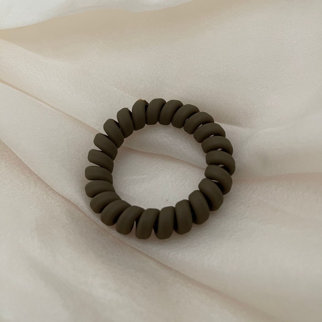 Caliloops Ikat Karet Rambut Dewasa Kabel Spiral Korea Willa