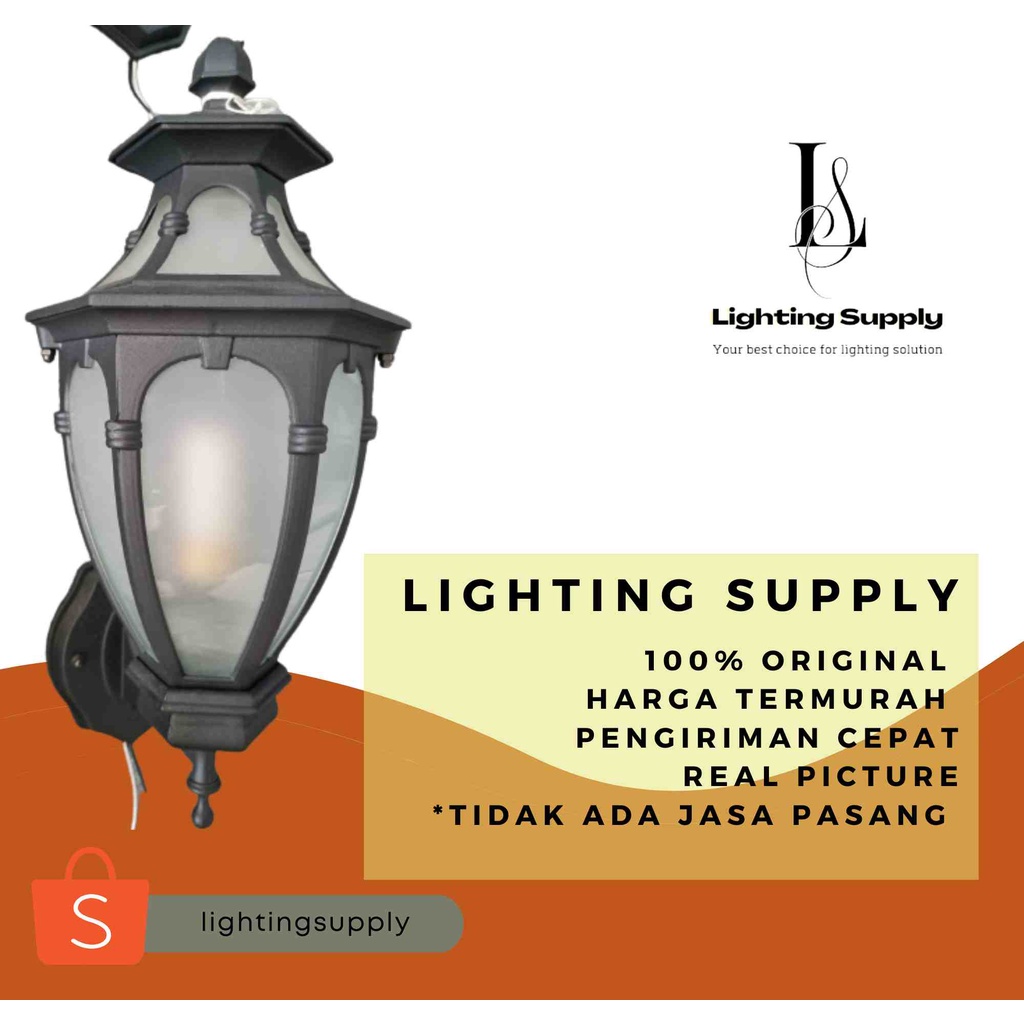 Lampu Dinding 709/a/n LED TRICOLOR Classic / Lampu Tempel / Lampu Teras Outdoor / Lampu Hias / Lampu