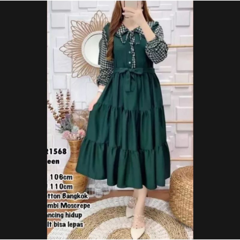 LONG TUNIK BUSUI SILVANA TERBARU 2023 / BAJU KONDANGAN DEWASA KEKINIAN / DRESS MUSLIM HIJAB HITS LEN