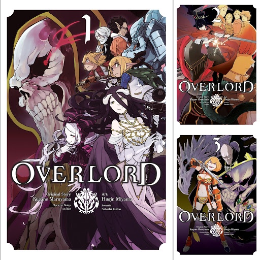 [INDONESIA] BUKU KOMIK OVERLORD VOL 1 - VOL 14 PLUS STIKER ANIME - MANGA KUGANE MARUYAMA [ORIGINAL]